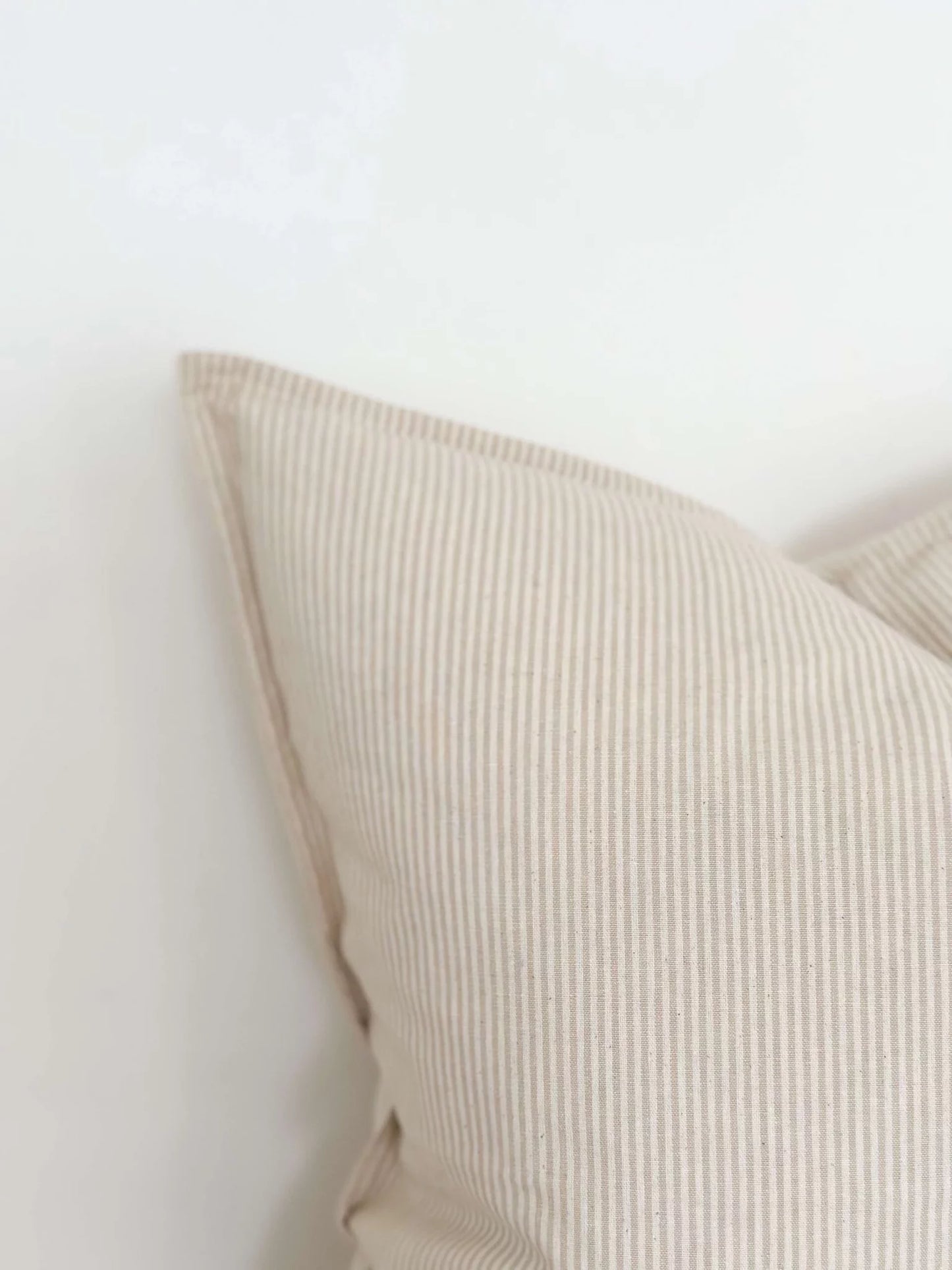 Darcy Beige Pinstripe Cushion