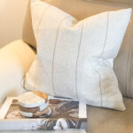 Freya Cream and Beige Cushion