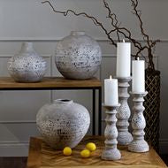 Tiber Large Stone Ceramic Lamp