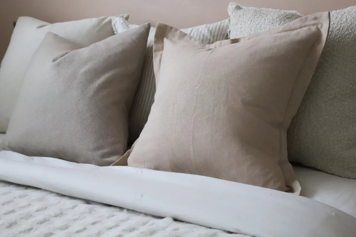 Orla Nude Flanged Edge Cushion