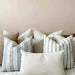 Rosie Black Stripe Cushion