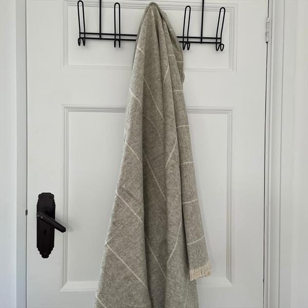 Brushed Wild Stripe Throw Sage