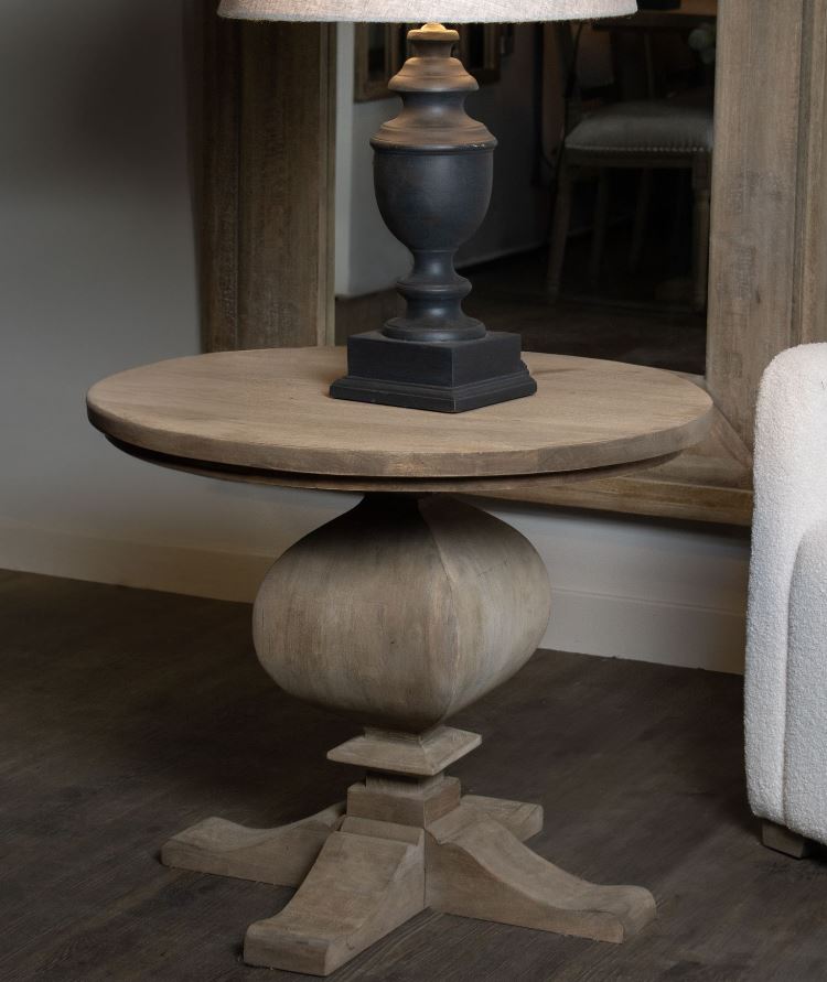 Copgrove Collection Pedestal Side Table