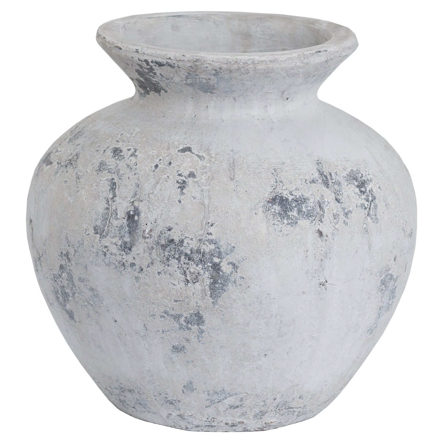 Darcy Large Antique White Vase