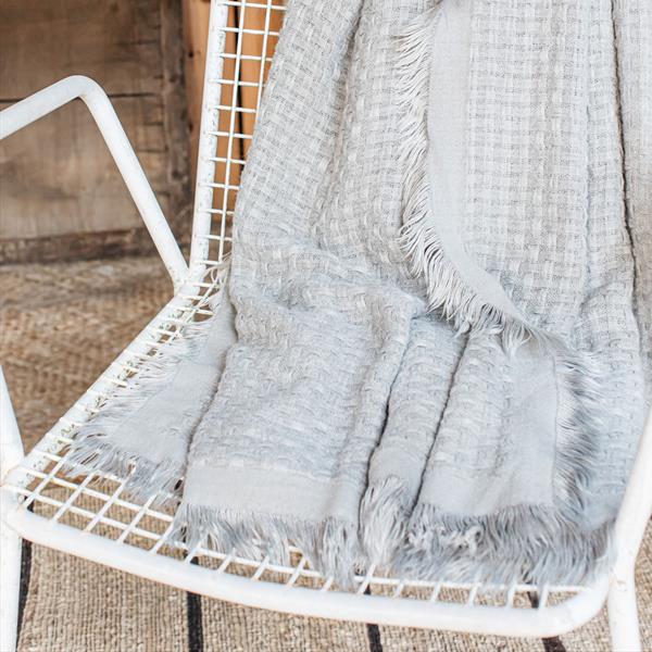 Hallen Moss Basketweave Throw 150x200cm