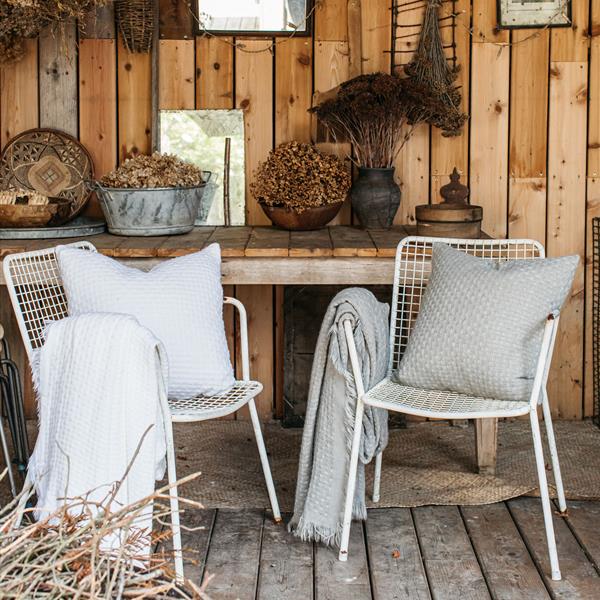 Hallen White BasketweaveThrow 150x200cm