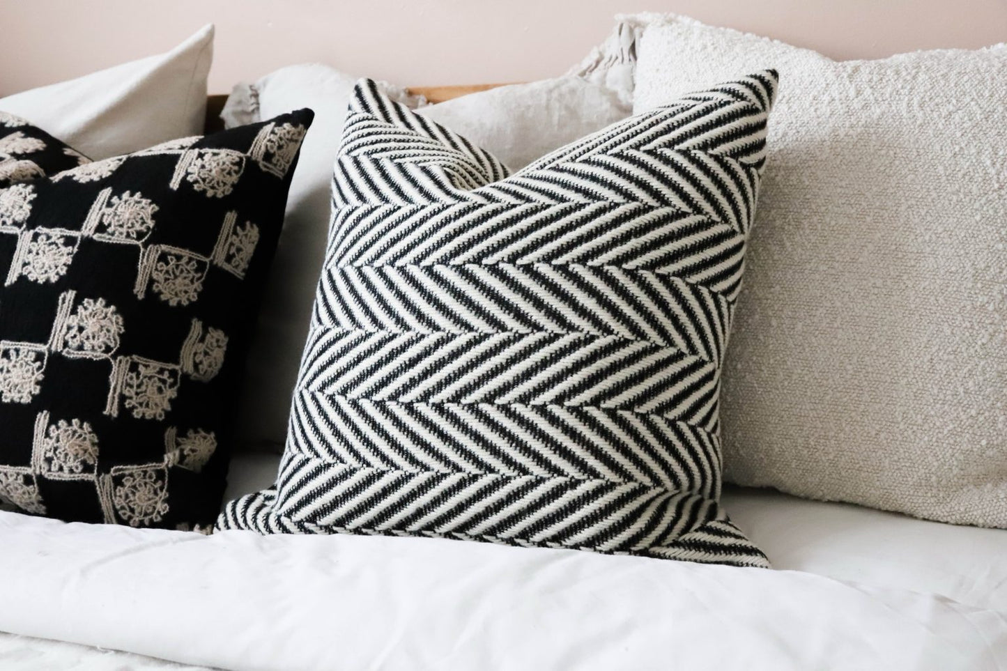 Lottie Chevron Pattern Cushion