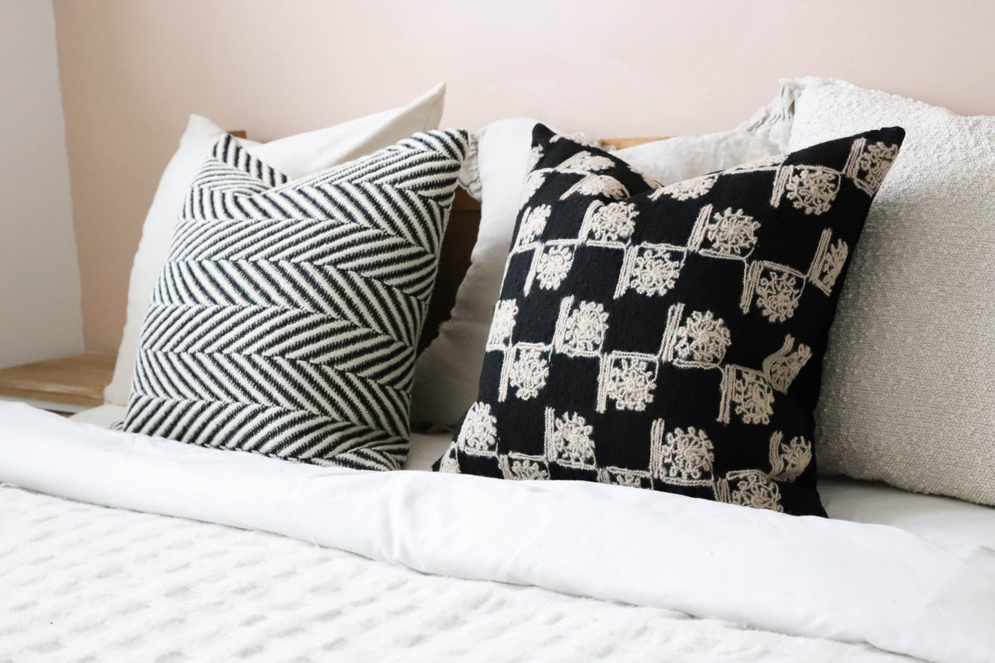 Lottie Chevron Pattern Cushion