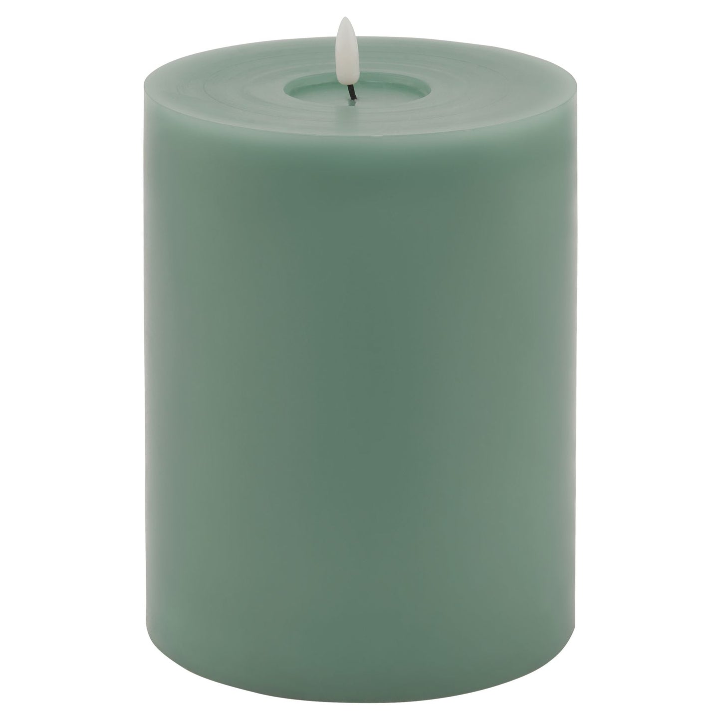 Luxe Collection Melt Effect 6x8 Sage LED Wax Can