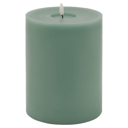 Luxe Collection Melt Effect 6x8 Sage LED Wax Can