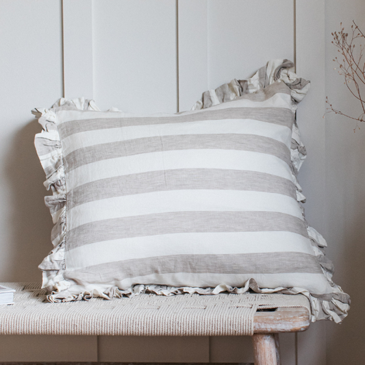Olivia Natural Stripe