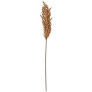 Taupe Faux Pampas Grass Stem