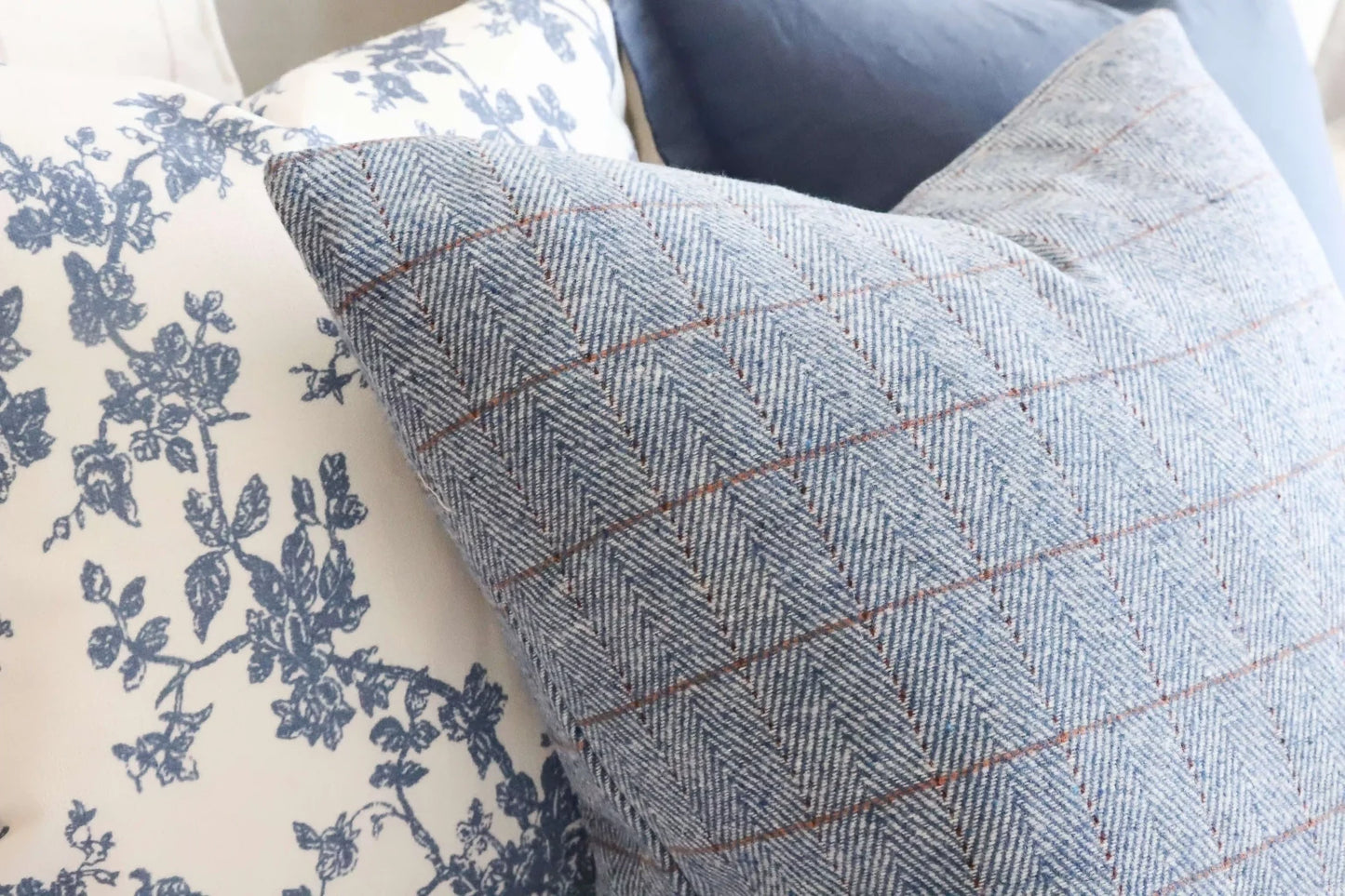 Betty Brown Tweed Cushion