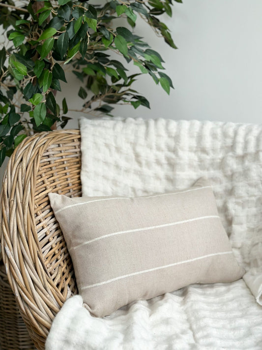 Freya Beige Cushion 50 x 30