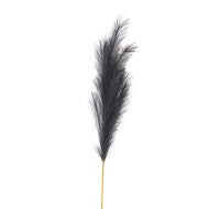 Grey Large Faux Pampas Grass Stem