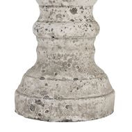 Large Stone Ceramic Column Candle Holder