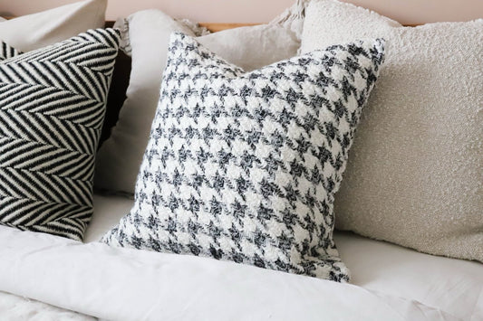 Lottie Houndstooth Cushion