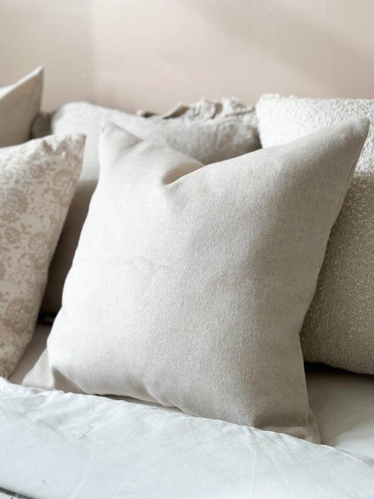 Mia Cream Wool Cushion