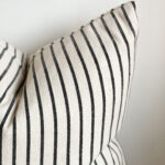 Thea Navy Stripe Cushion