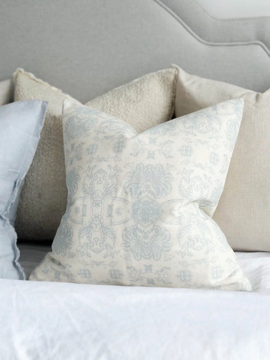 Aria Blue New England Cushion