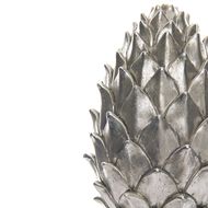 Tall Large Silver Pinecone Finial