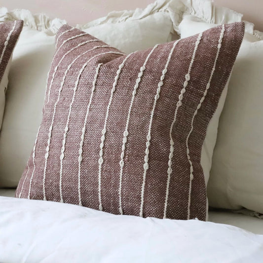 India Plum Cushion - 2 Sizes