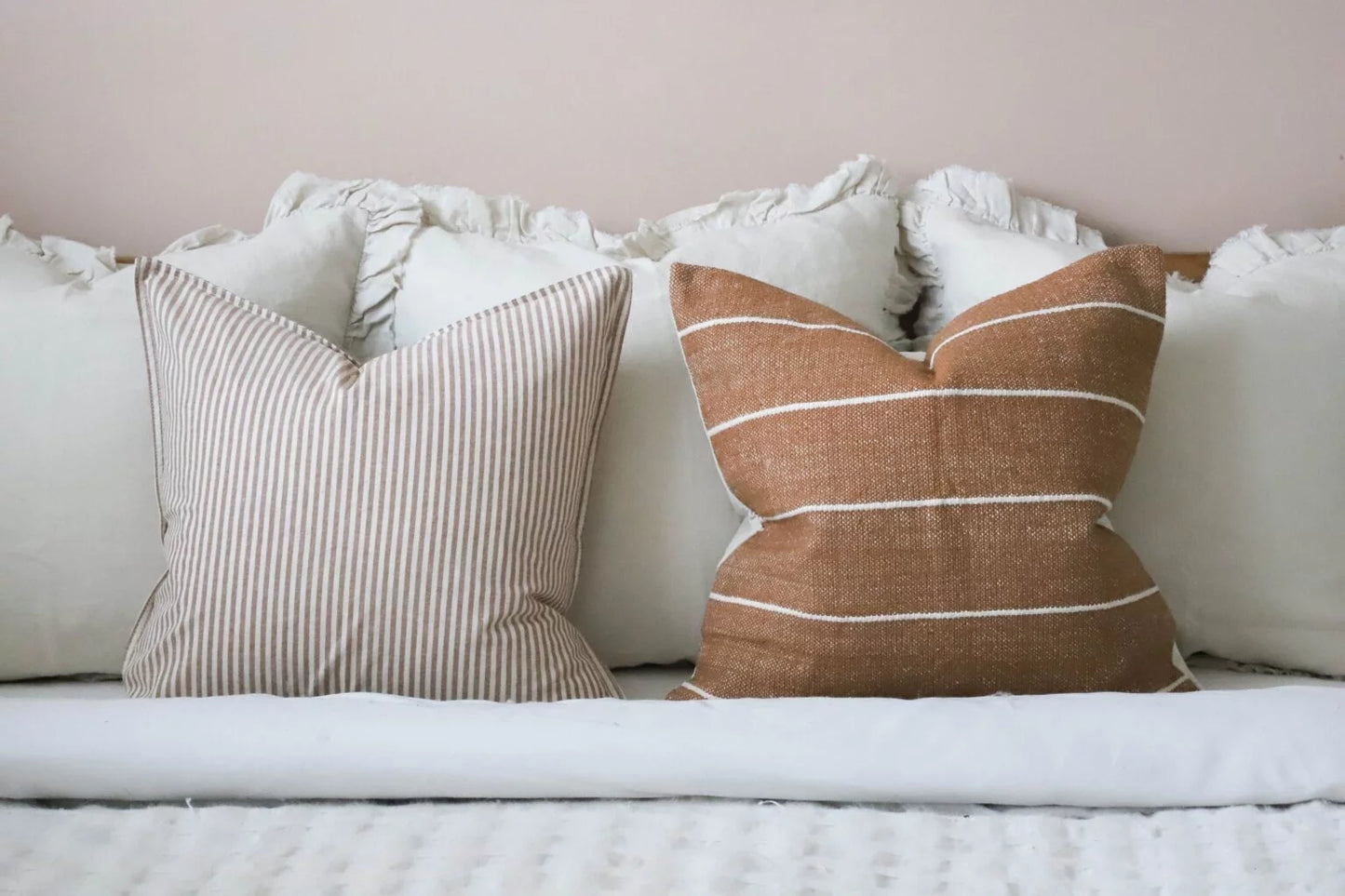 India Rust Cushion - 2 Sizes