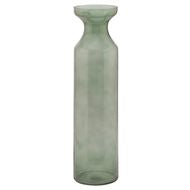 Smoked Sage Tall Fluted Vase