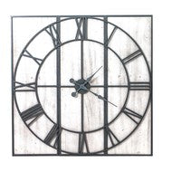 Roza Panelled Wall Clock