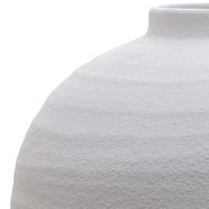 Tiber Matt White Ceramic Vase